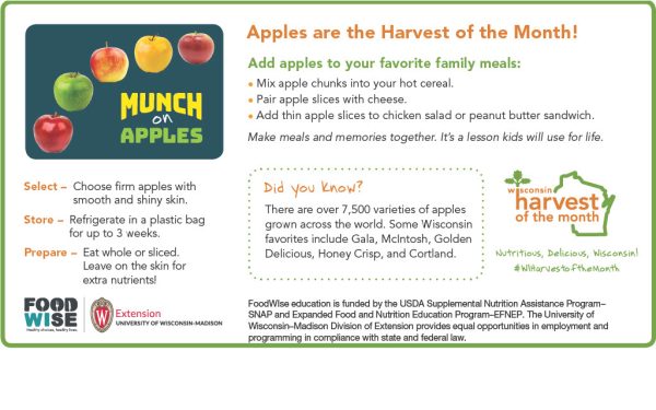 Apples Newsletter Insert