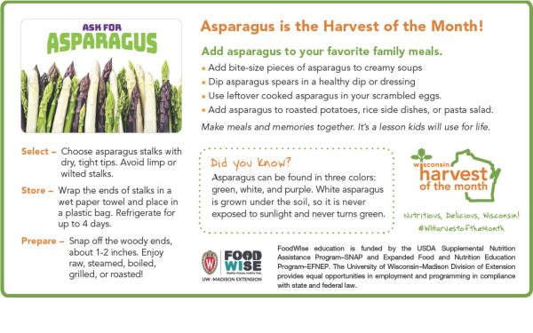 Asparagus Newsletter Insert