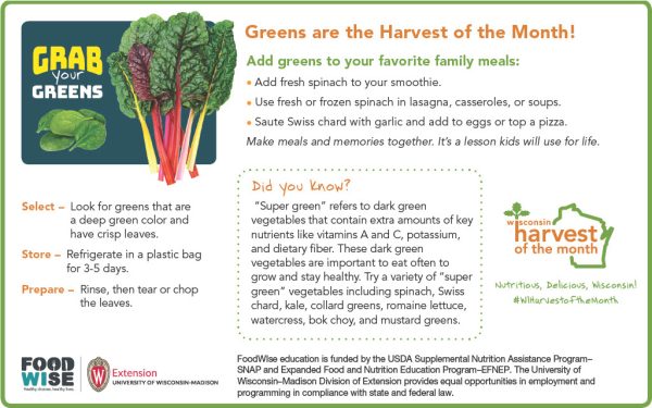 Greens Newsletter Insert