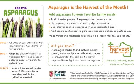 Asparagus Newsletter Insert