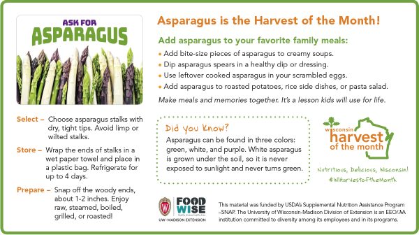 Asparagus Newsletter Insert