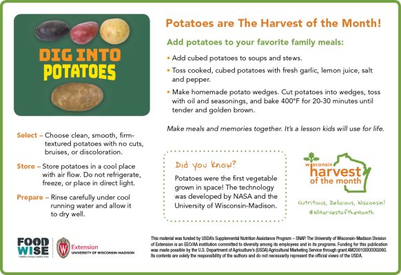 Potatoes Newsletter Insert