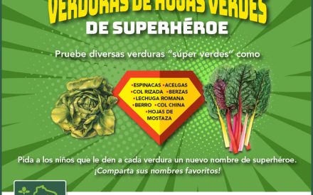 Las verduras de hoja verde Facebook 1