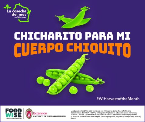 Cartelón de chícharos 11×17