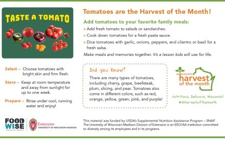 Tomatoes Newsletter Insert