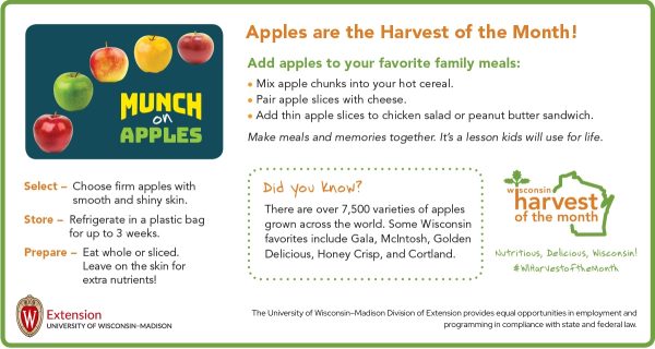 Apples Newsletter Insert
